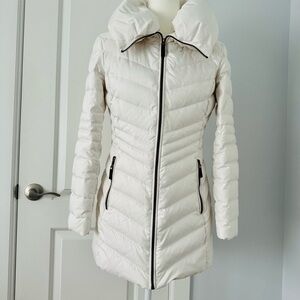 Women's White Puffer Jacket